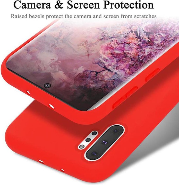 Produktbild Cadorabo TPU Liquid Silicone Case Cover (Samsung Galaxy Note 10 Pro, Samsung Galaxy Note 10 Plus)