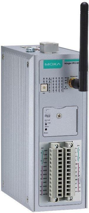Actual product image Moxa Smart Remote I/O With Click&Go ioLogik 2542-WL1-EU-T