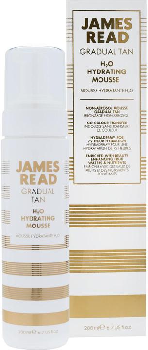 Immagine prodotto James Read H2O Hydrating Mousse Moisturiser per il corpo delle donne 200 ml (Schiuma autoabbronzante, 200 ml)
