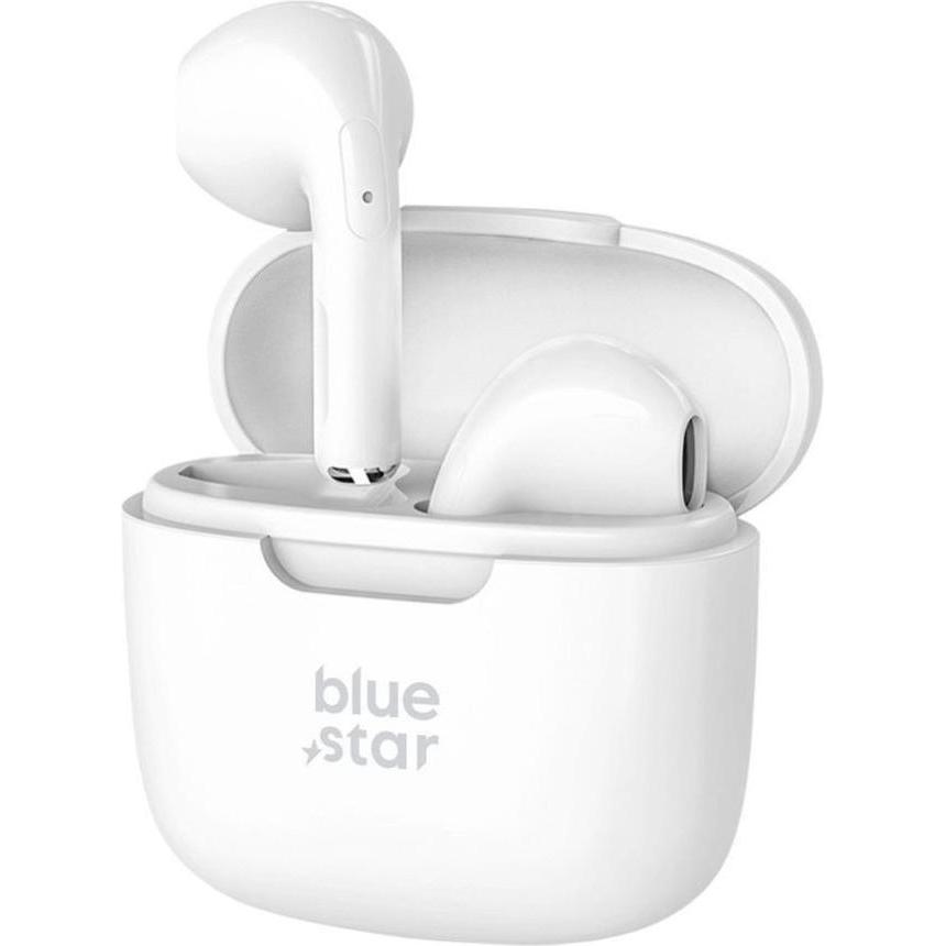 BlueStar Wireless headphones Blue Star Wireless earphones Blue Star FI7 TWS white (5 h, Senza fili), Cuffie, Bianco