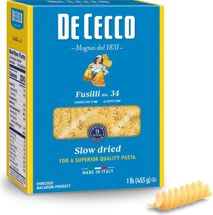 Produktbild De Cecco Teigwaren Fusilli Nr. 34 (3000 g)