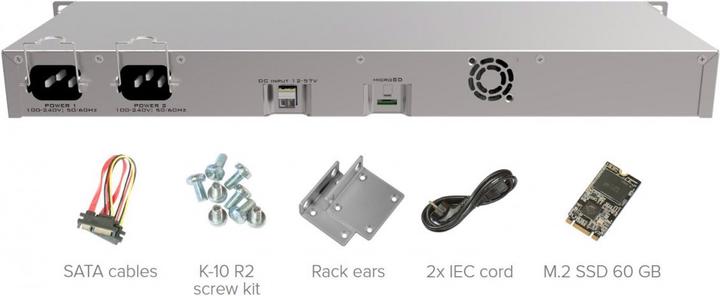 Productafbeelding MikroTik VPN Router RB1100AHx4 Dude Editie