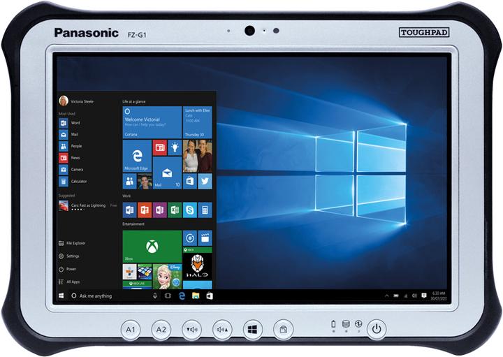 Image du produit Panasonic Toughpad FZ-G1 MK5 (4G, 10.10", 256 Go, Argent, Noir)