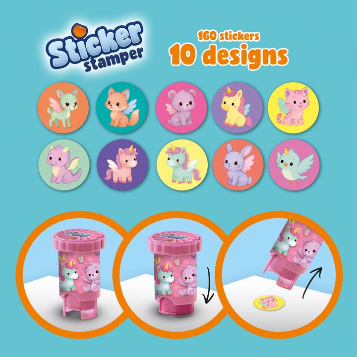 Actual product image Ses Sticker stamper - Fantasietiere