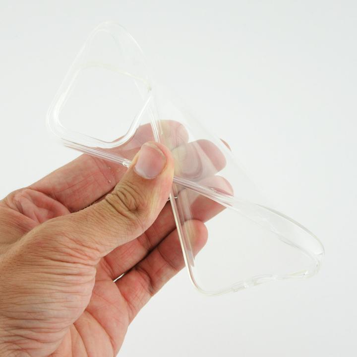 Actual product image PhoneLook Cover Rubber Silicone Gel Simple Super Clear Flexible (Apple iPhone 16 Pro)