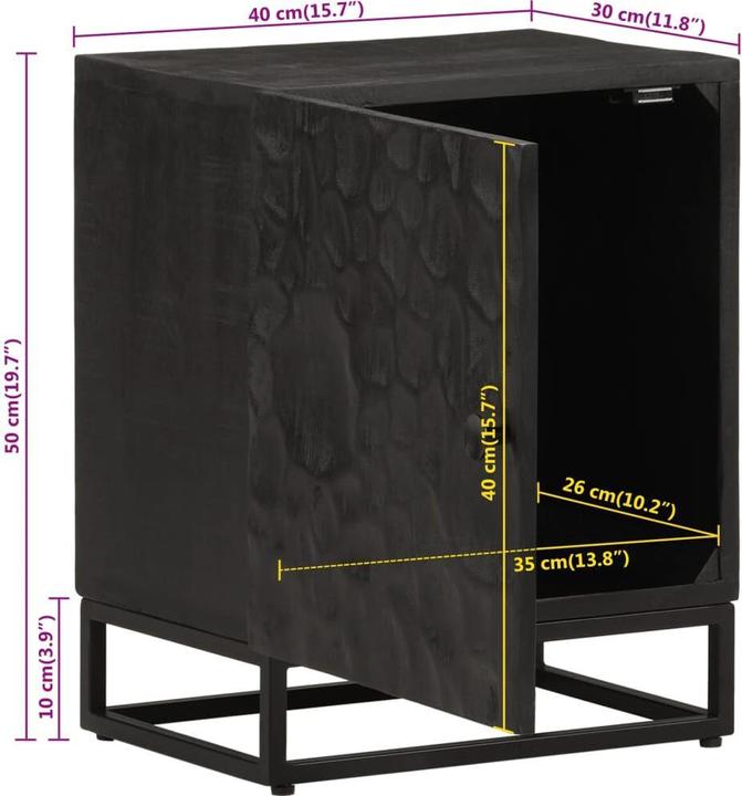 Produktbild vidaXL Tivon (40 x 30 x 50 cm)