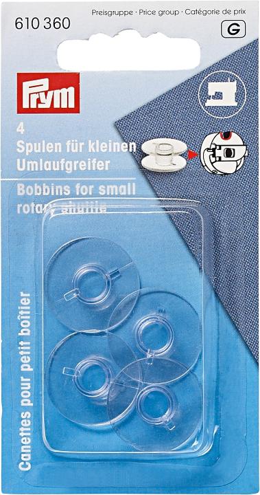 Actual product image Prym Sewing machine bobbins for rotary hook 21.2 mm, card 4 pcs.