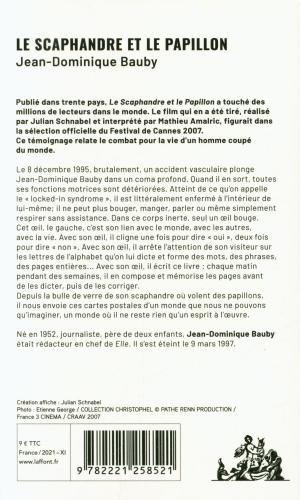 Produktbild Le scaphandre et le papillon (Französisch, Jean-Dominique Bauby, 2021)