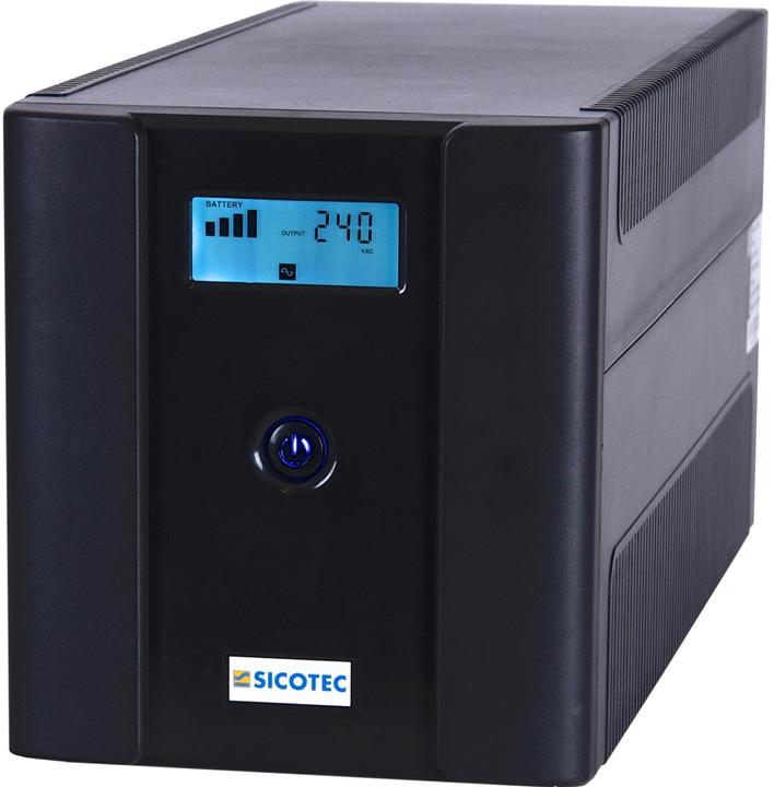 Actual product image Sicotec Usv Rpt 1500ap (1500 VA, 900 W, Line-interactive UPS)