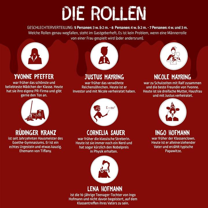 Productafbeelding Mord bei Tisch Klassenreünie - Misdaaddiner (Duits)