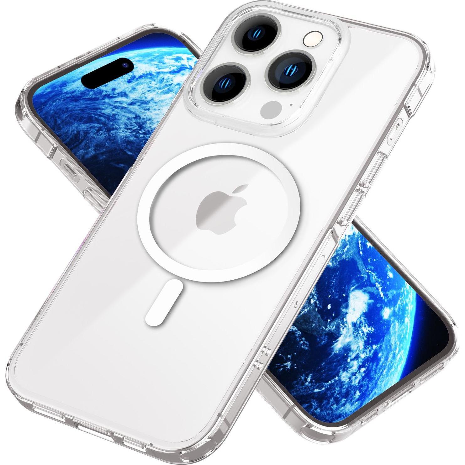 Thumbnail - Nalia Klare Transparente Silikon Hülle (Apple iPhone 14 Pro Max), Smartphone Hülle, Transparent