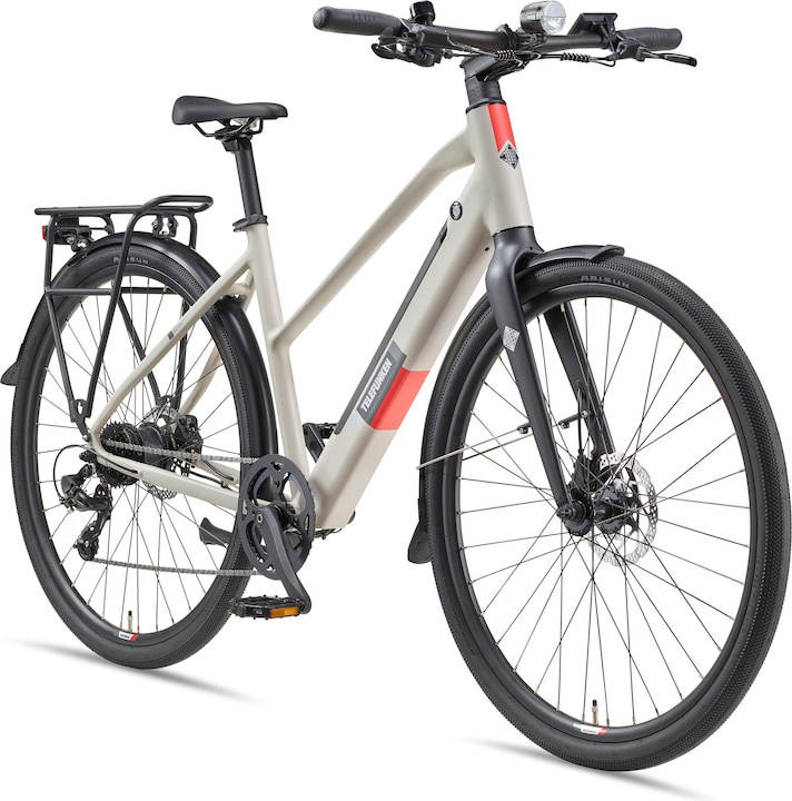Telefunken Urban E-Bike Damen UH210 28 Zoll Hinterradmotor 7-Gang Kettenschaltung (48 cm)