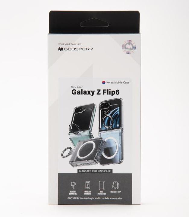 Actual product image Goospery MagSafe Pro Ring Case Series Cover (Samsung Galaxy Z Flip6, Samsung Galaxy Z Flip7 FE)