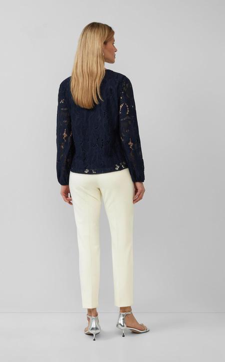 Immagine prodotto s.Oliver Bluse Bluse aus Spitze mit Jerseyfutter und V-Ausschnitt (36)