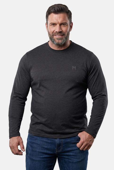 Produktbild Men+ Langarmshirt, Basic, Rundhals (4XL)