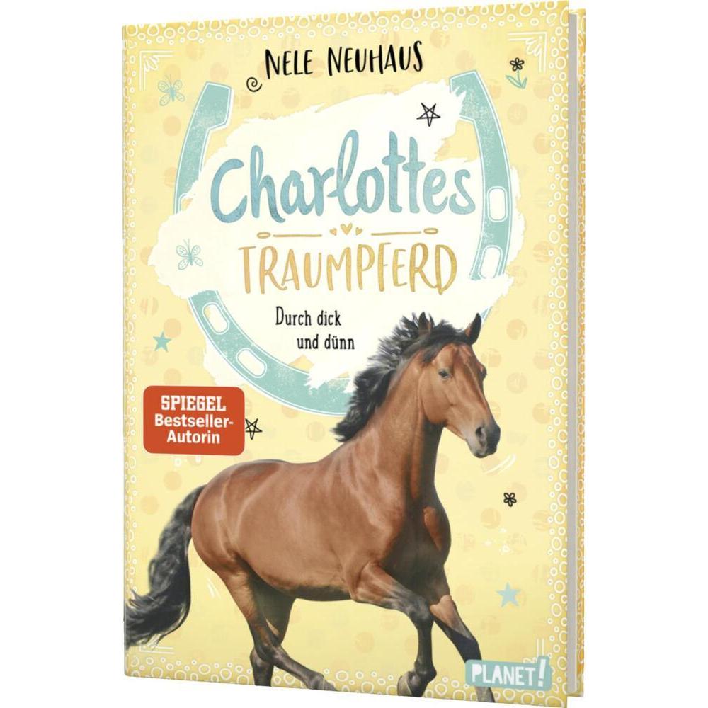 Thumbnail - Charlottes Traumpferd 6: Durch dick und dünn, Kinderbücher von Nele Neuhaus