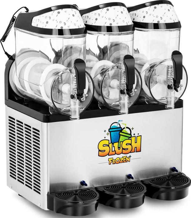Actual product image Royal Catering Slush Machine - 3 x 10 L - LED