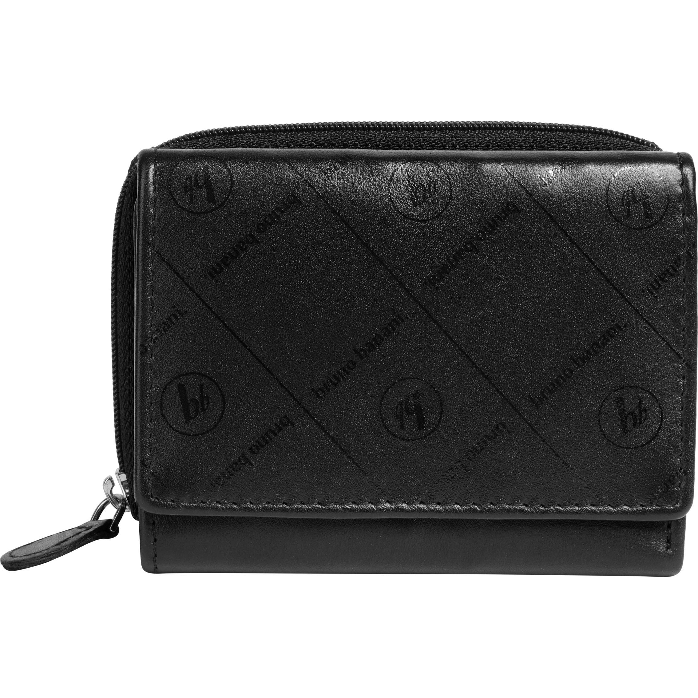 Bruno Banani, Portemonnaie, Geldbörse, Schwarz