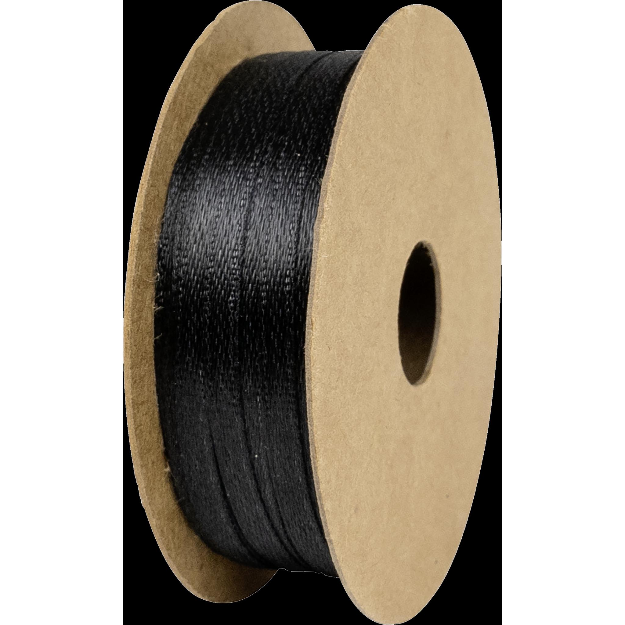 Stewo, Geschenkverpackung, Geschenkband Satin 258341047 schwarz 3mm (Geschenkband)