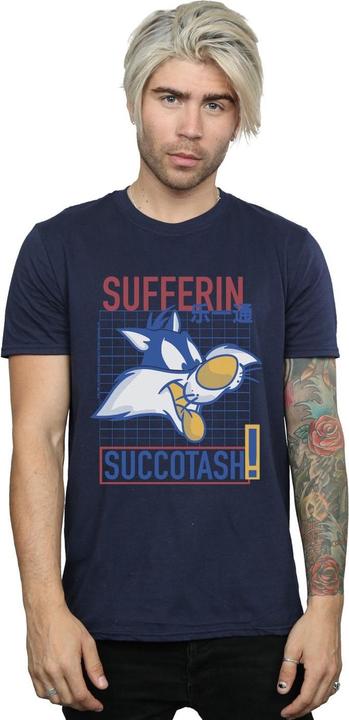 Produktbild Looney Tunes Sylvester Sufferin Succotash TShirt (M)