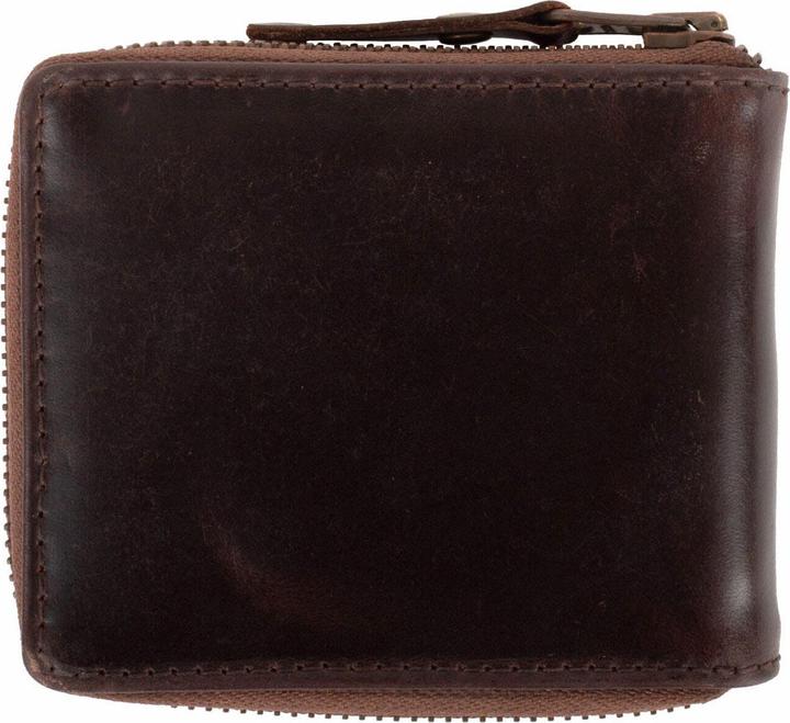 Actual product image Buckle & Seam Leather Wallet Grind