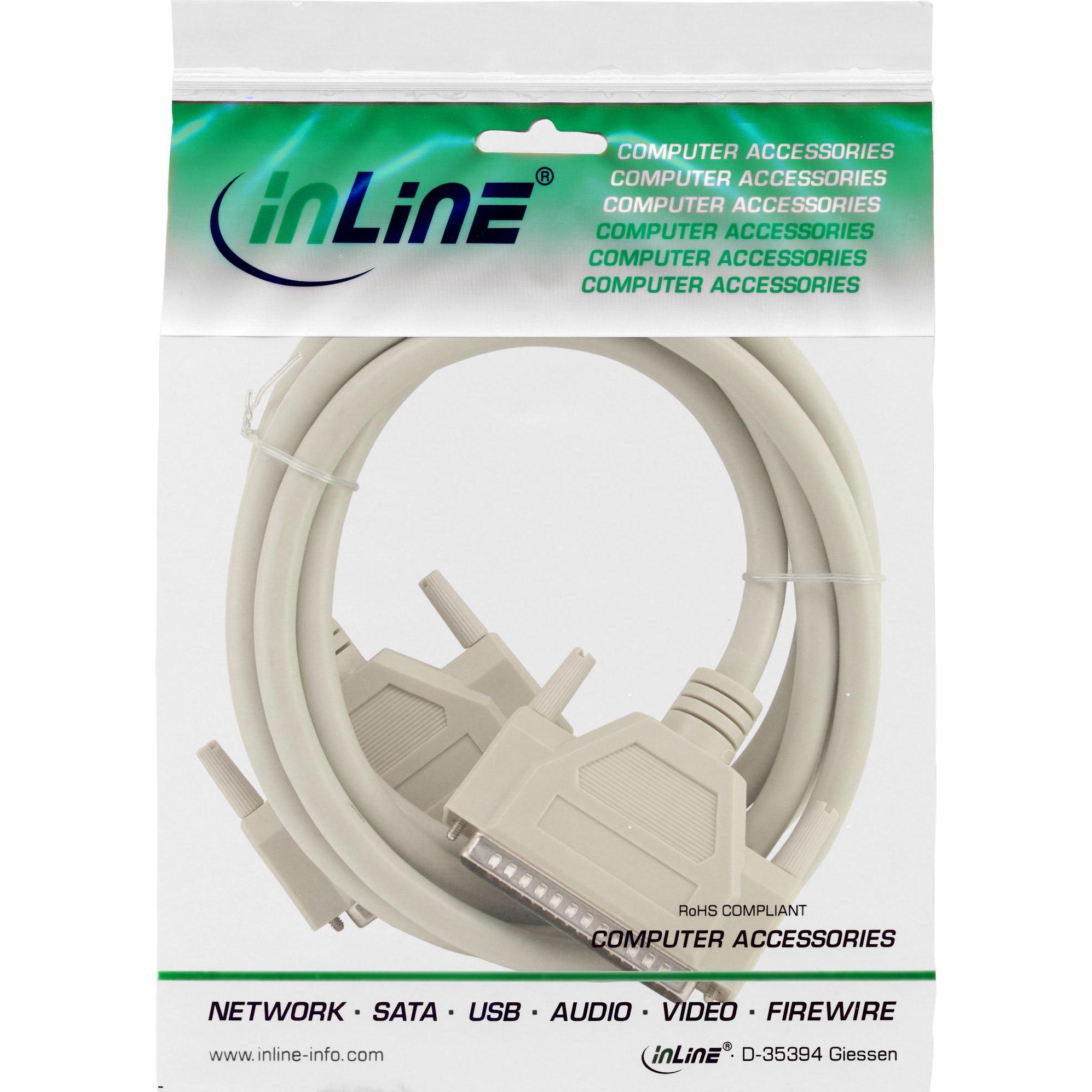 Thumbnail - InLine Serielles Kabel (5 m, VGA), Schnittstellenkabel