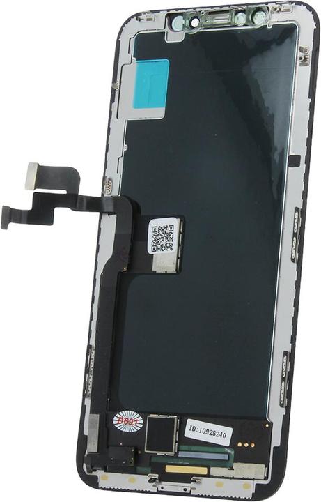 Actual product image OEM LCD Display with touch screen iPhone XS Max Soft Oled black (Display, Apple iPhone XS Max)