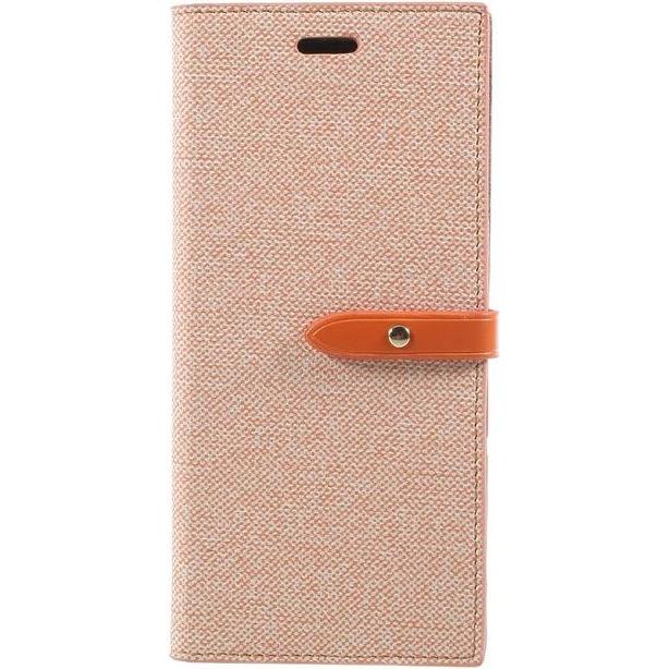 Goospery Milano Diary Series (Samsung Galaxy Note 8), Smartphone Hülle, Orange