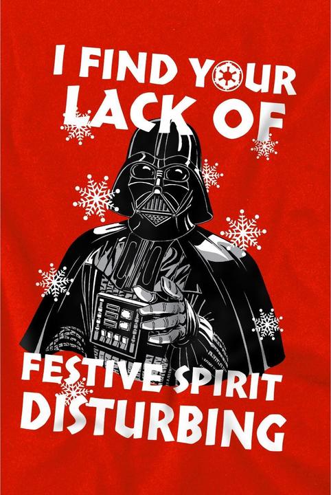 Produktbild Star Wars Lack Of Spirit TShirt weihnachtliches Design (140)