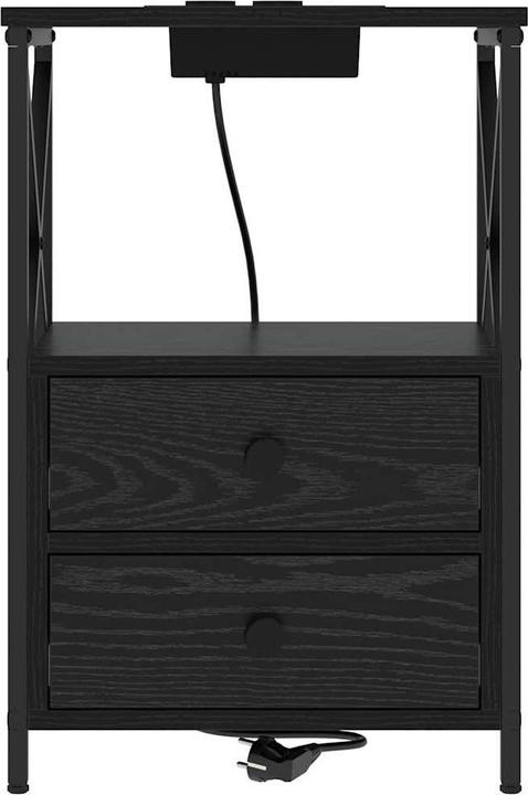 Actual product image vidaXL Bedside table (31 x 40 x 60 cm)