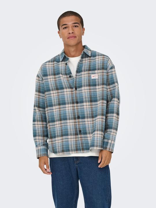 Produktbild Only & Sons Hemd JACK LS FLANNEL Langarmhemd (XXL)