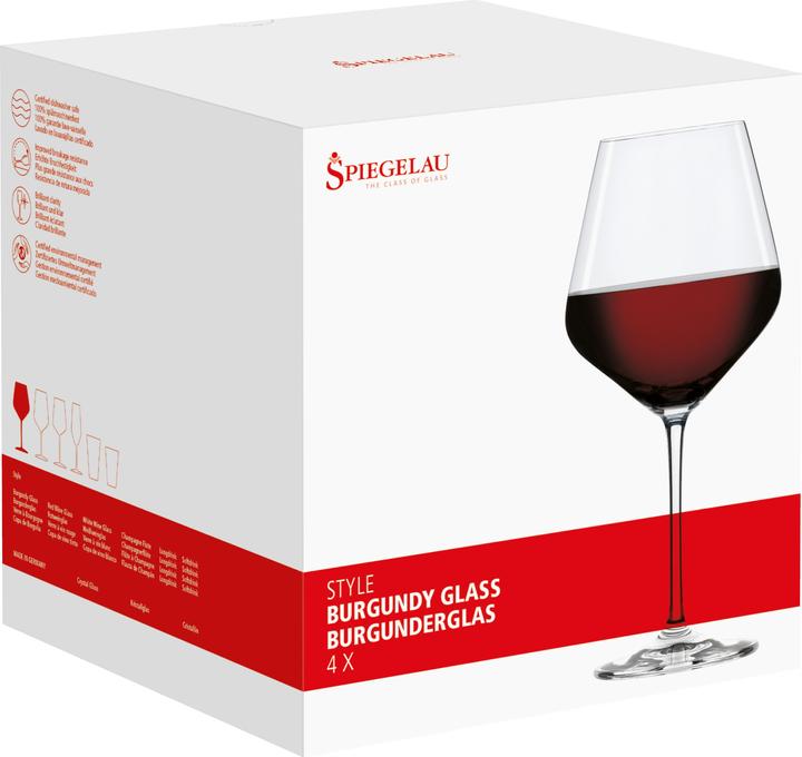 Produktbild Spiegelau Style Burgunderglas (64 cl, 4 Gläser, Rotweingläser)