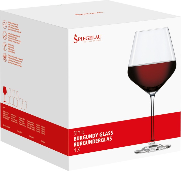 Actual product image Spiegelau Style (64 cl, 4 Glasses, Red wine glasses)