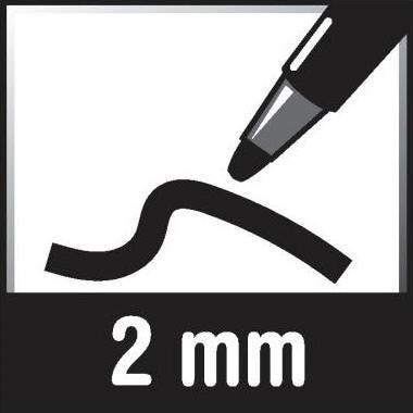 Produktbild Staedtler Lumocolor (Black, 2 mm, 1 x)