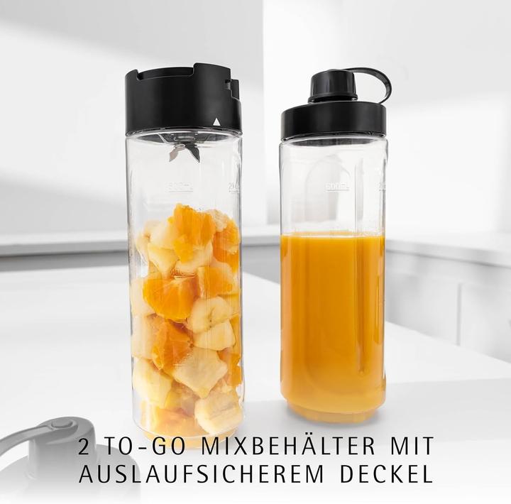 Produktbild WMF Smoothie Mixer / Smoothie Maker KÜCHENminis Deep Black (300 W)