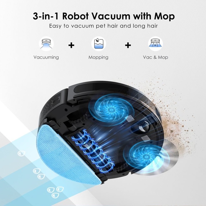 Immagine prodotto Lubluelu SL60 Plus (Robot aspirapolvere)