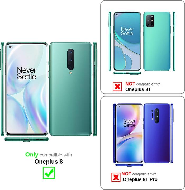 Actual product image Cadorabo Case for OnePlus 8 with belt clip (Oneplus 8)