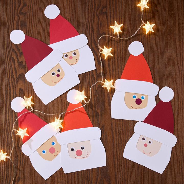 Produktbild Haba Bastelset - Erstes Schneiden Nikoläuse