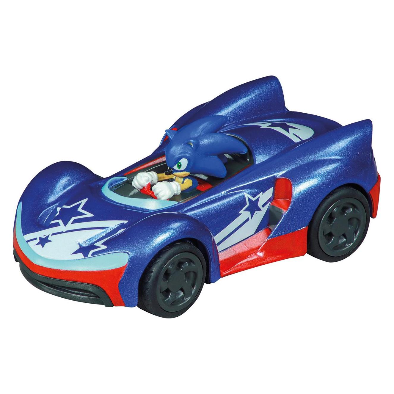 Carrera Terugtrekken Team Sonic Racing - Blauw