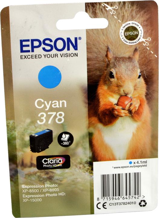 Image du produit Epson 378 Claria Photo HD (C)