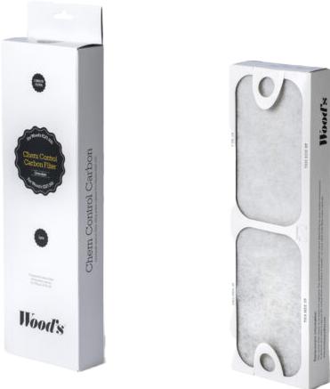 Productafbeelding Wood's Aktivkohlenfilter AL 310 und AL310-FC (1x)