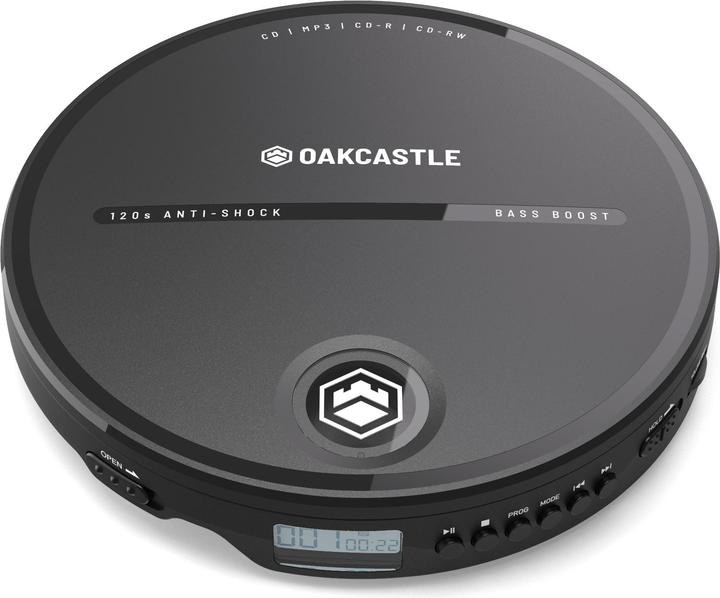 Image du produit Lenco Majority Oakcastle CD10 schwarz / tragbarer CD-Player / 3,5 mm Klinke / CDCD-RCD-RW