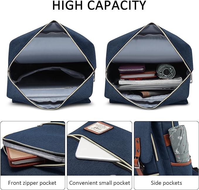 Image du produit Only-Bags.Store Sac à dos d'étudiant, sac à dos de voyage, sac d'extérieur décontracté pour hommes et femmes, sac