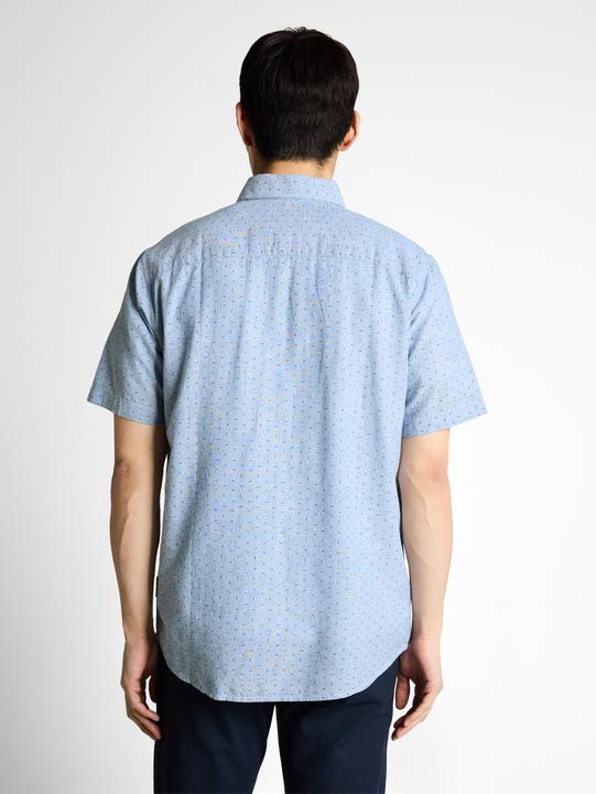 Immagine prodotto Tom Tailor Regular Fit Kurzarmhemd mit Leinenanteil (L, M, XL)