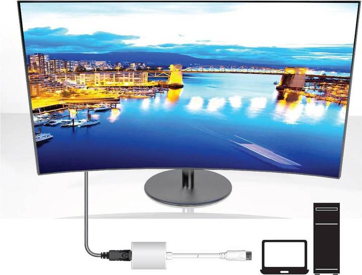 Produktbild Club 3D Displayport zu (VGA, 25 cm)