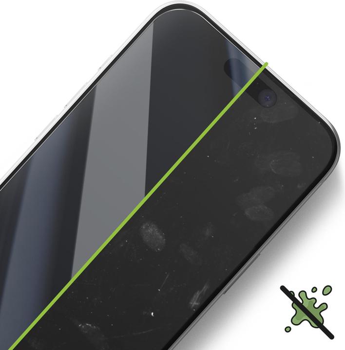 Produktbild Mayaxess 9H Glasfolie iPhone 17 Pro ölabweisend & klar (1 Stk., Apple iPhone 17 Pro)