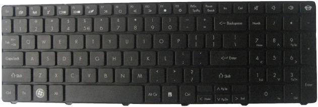 Acer 60.M4XN1.027 - Keyboard - US International - - Aspire V5-531 Aspire V5-571 Aspir