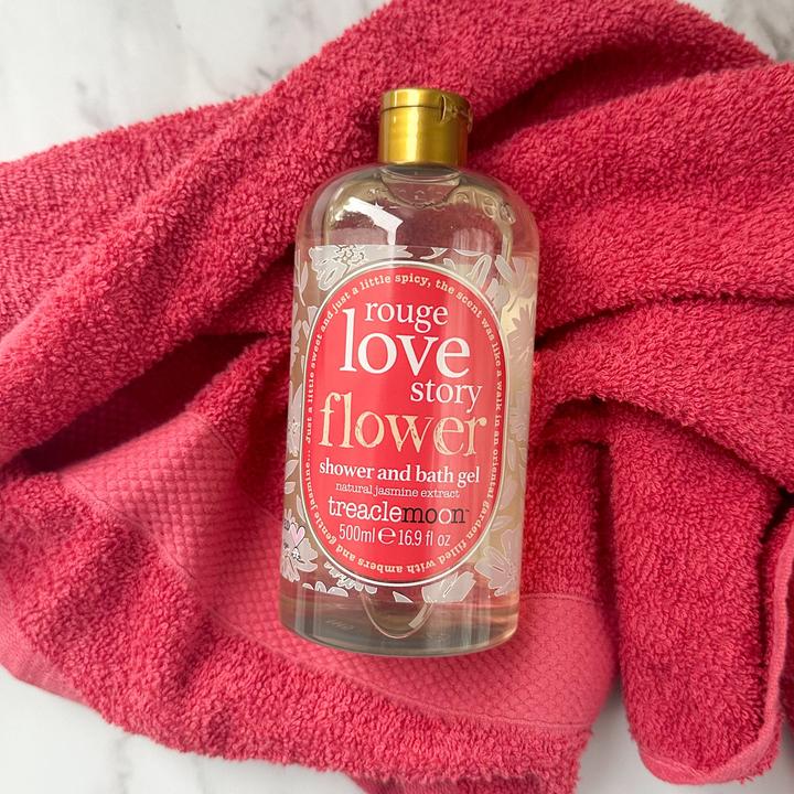 Immagine prodotto Treaclemoon Rouge Love Story Gel doccia e bagno 500ml con fragranza naturale di gelsomino (500 ml)