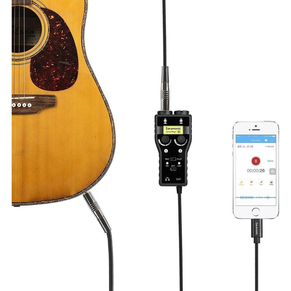 Saramonic SmartRig+ Di, Microfono