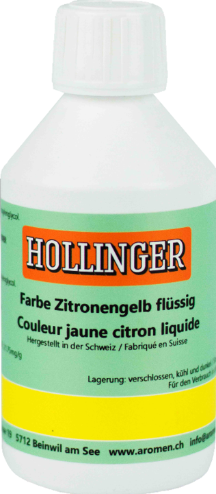 Produktbild Hollinger Airbrush Farbe Citronengelb (250 ml)